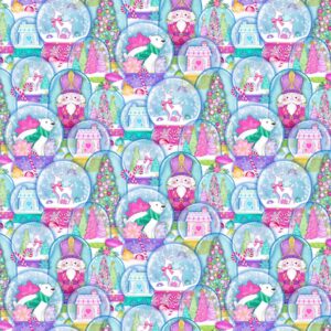 Northcott Merry & Bright Snow Globes