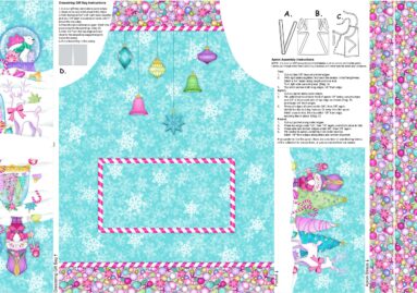 Northcott Merry & Bright Apron Panel
