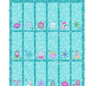 Northcott Merry & Bright Advent Panel