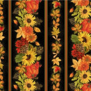 Timeless Treasures Harvest Stripe