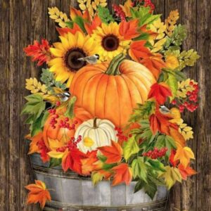 Timeless Treasures Harvest Quilt Panel
